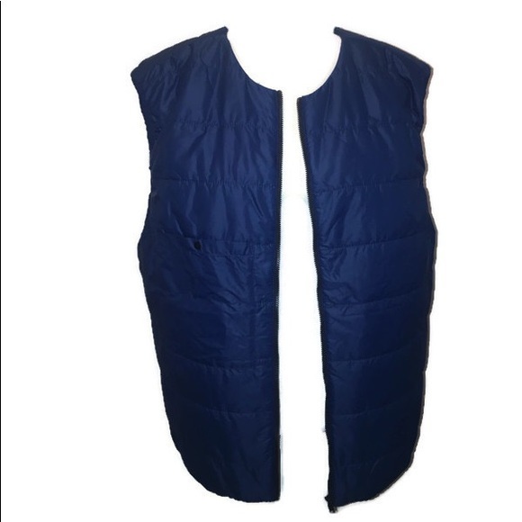 LACOSTE Large Puffer Vest Down Pocket Winter Hiking Outdoors Fishing Mens - Picture 5 of 6